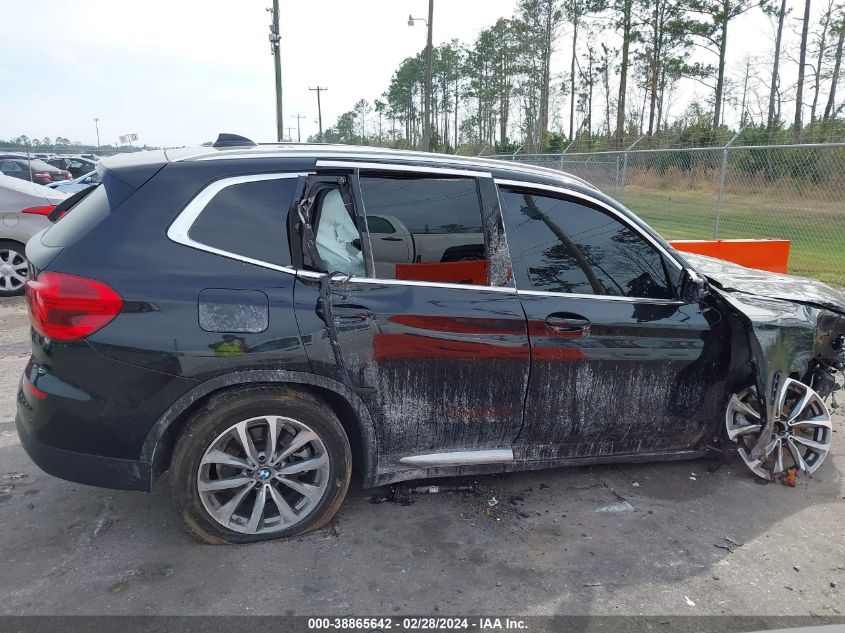 2018 BMW X3 xDrive30I VIN: 5UXTR9C53JLD74828 Lot: 38865642