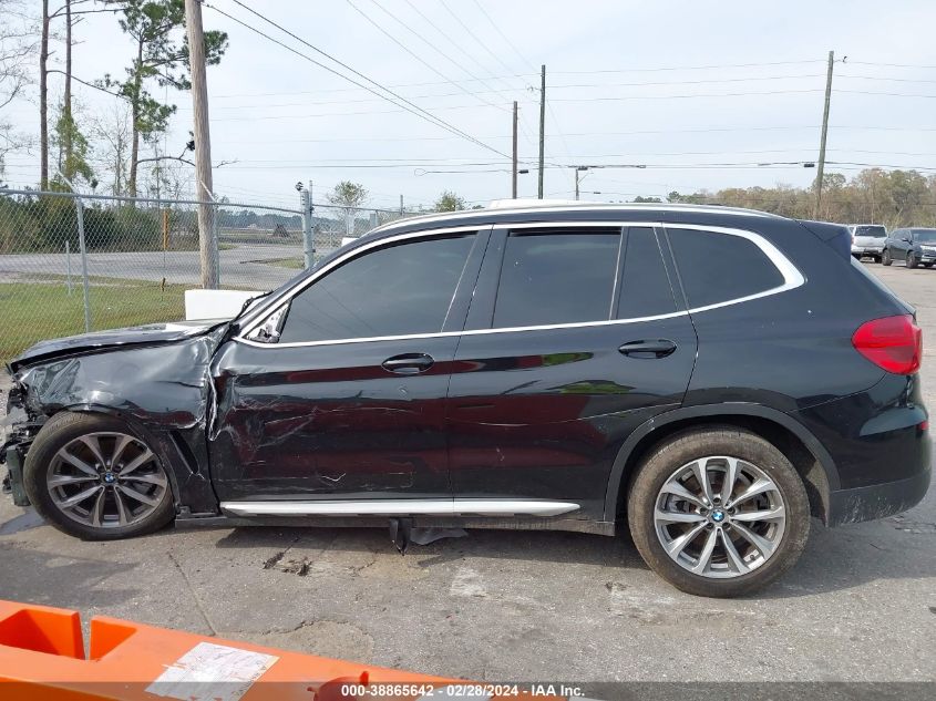 2018 BMW X3 xDrive30I VIN: 5UXTR9C53JLD74828 Lot: 38865642