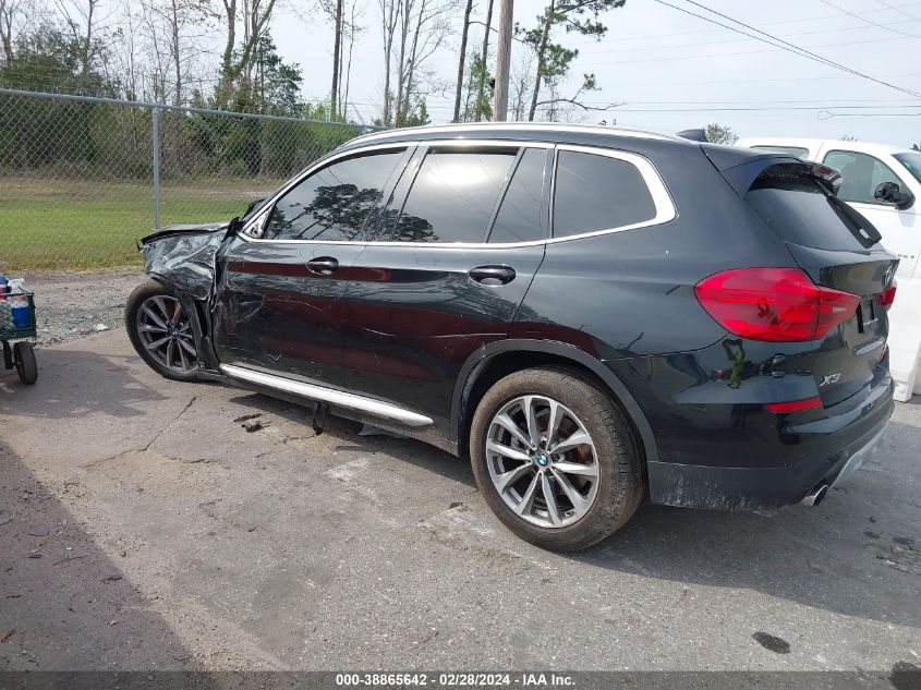 2018 BMW X3 xDrive30I VIN: 5UXTR9C53JLD74828 Lot: 38865642