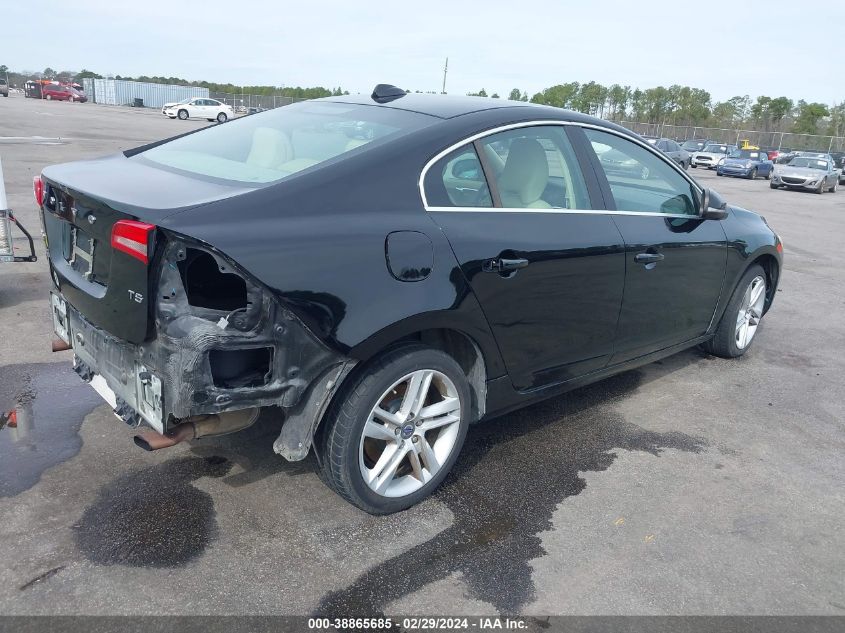 2014 Volvo S60 T5/T5 Platinum/T5 Premier/T5 Premier Plus VIN: YV1612FS7E2289735 Lot: 38865685