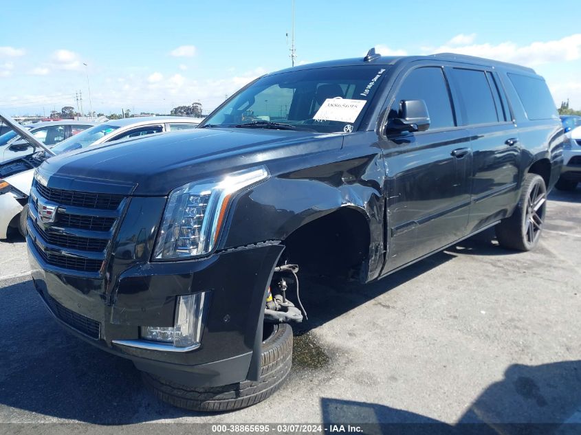 2019 Cadillac Escalade Esv Luxury VIN: 1GYS3HKJ9KR124796 Lot: 38865695