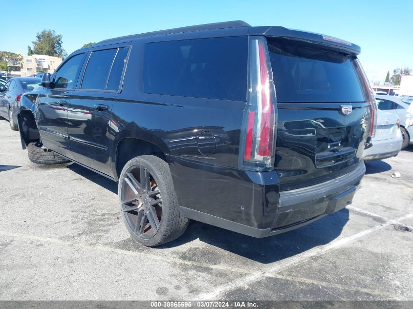 2019 Cadillac Escalade Esv Luxury VIN: 1GYS3HKJ9KR124796 Lot: 38865695