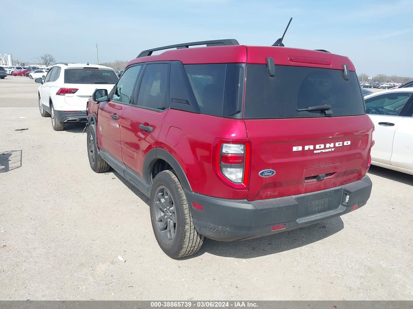 2021 Ford Bronco Sport Big Bend VIN: 3FMCR9B66MRA88935 Lot: 38865739