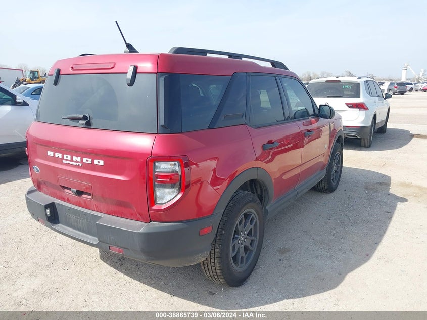 2021 Ford Bronco Sport Big Bend VIN: 3FMCR9B66MRA88935 Lot: 38865739