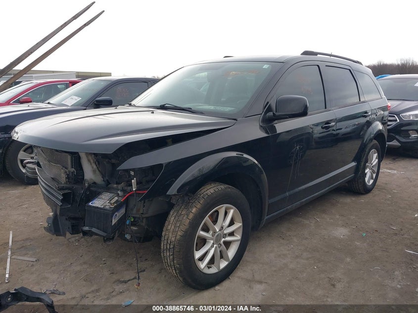 VIN 3C4PDCBB9HT599305 2017 DODGE JOURNEY SXT