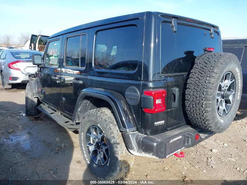 2021 Jeep Wrangler Unlimited Rubicon 4X4 VIN: 1C4HJXFNXMW610583 Lot: 38865829