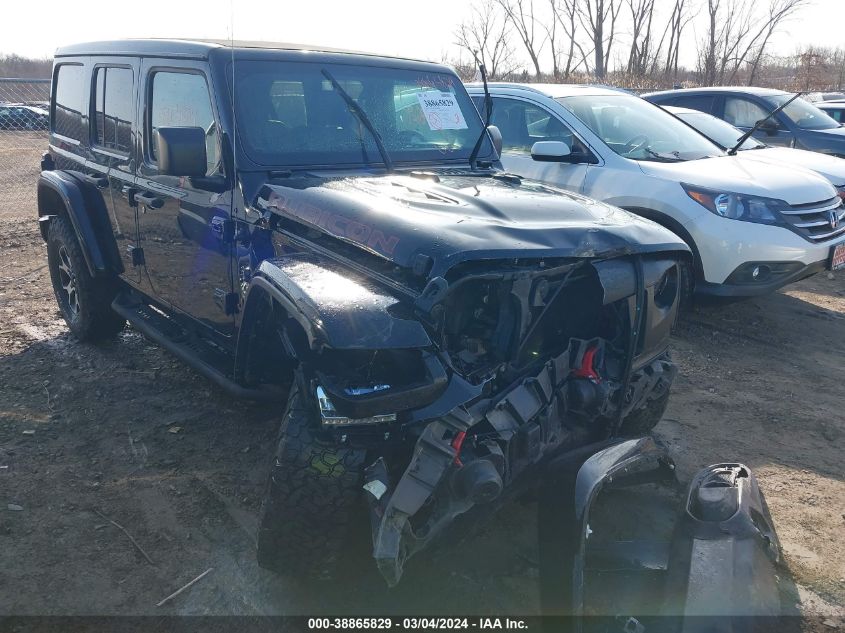 2021 Jeep Wrangler Unlimited Rubicon 4X4 VIN: 1C4HJXFNXMW610583 Lot: 38865829