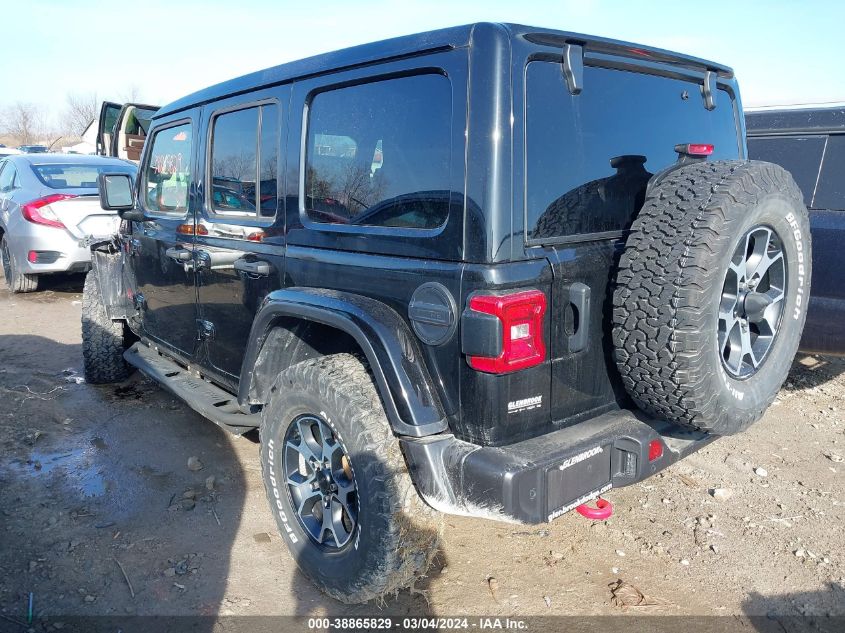 2021 Jeep Wrangler Unlimited Rubicon 4X4 VIN: 1C4HJXFNXMW610583 Lot: 38865829