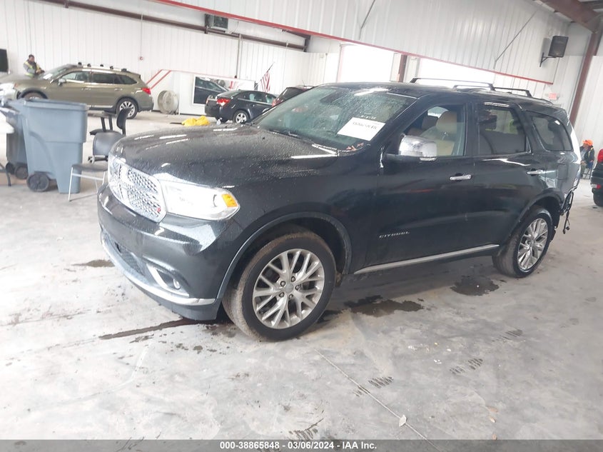 2014 DODGE DURANGO CITADEL - 1C4SDJET6EC503351