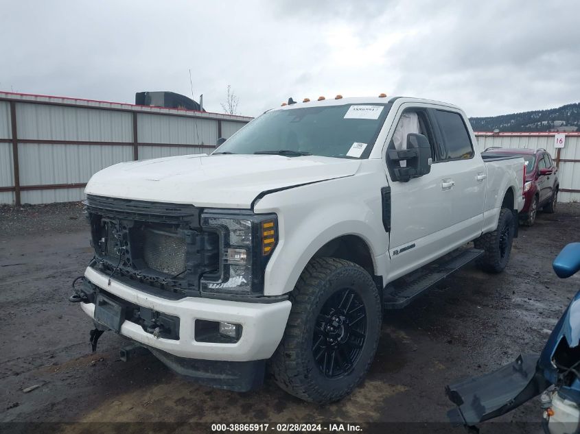 2019 Ford F-250 Lariat VIN: 1FT7W2BT2KEE34040 Lot: 38865917