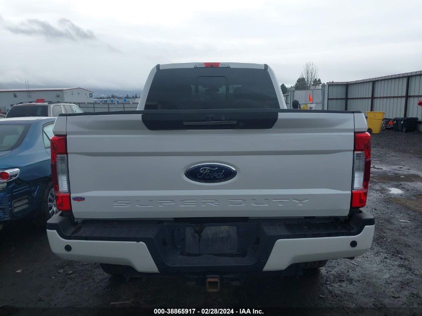 2019 Ford F-250 Lariat VIN: 1FT7W2BT2KEE34040 Lot: 38865917