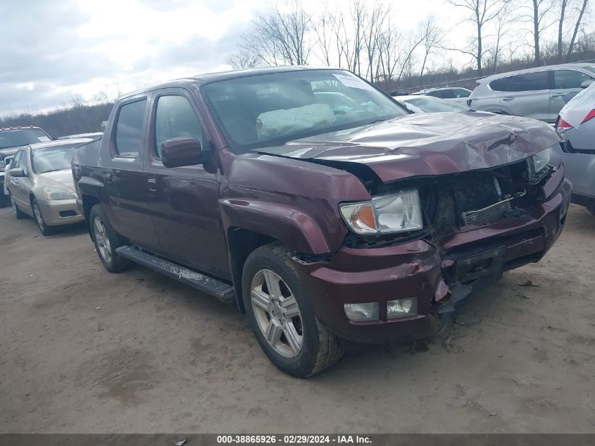 2012 Honda Ridgeline Rtl VIN: 5FPYK1F56CB461156 Lot: 38865926