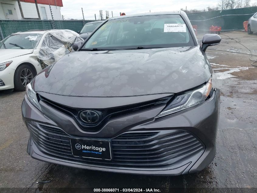 2018 Toyota Camry Xle VIN: 4T1B11HK6JU104287 Lot: 38866071