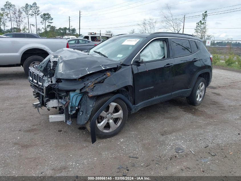 2018 Jeep Compass Latitude 4X4 VIN: 3C4NJDBBXJT455029 Lot: 38866145