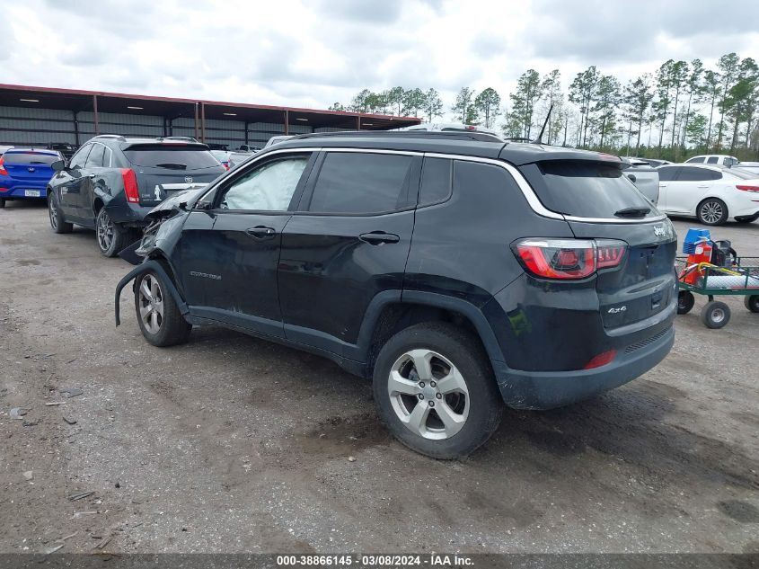 2018 Jeep Compass Latitude 4X4 VIN: 3C4NJDBBXJT455029 Lot: 38866145