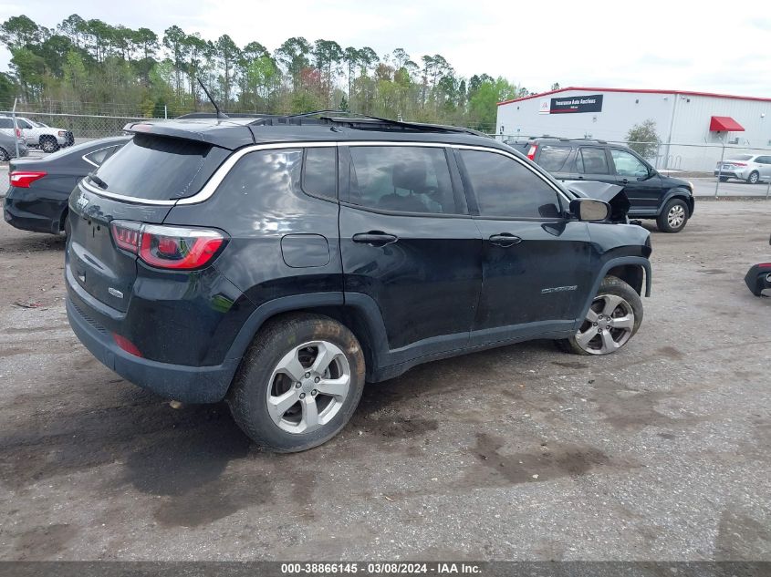 2018 Jeep Compass Latitude 4X4 VIN: 3C4NJDBBXJT455029 Lot: 38866145