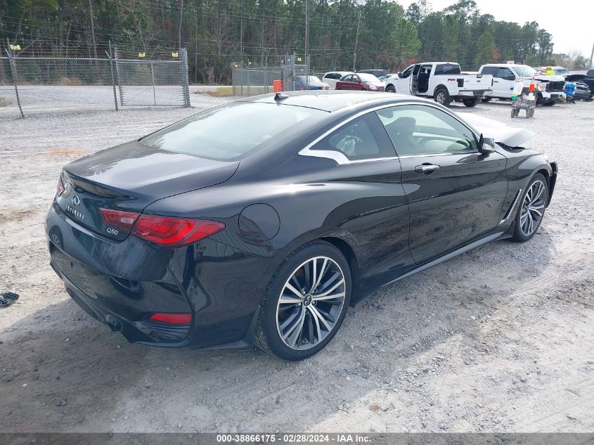 2022 Infiniti Q60 Luxe VIN: JN1EV7KK4NM600120 Lot: 38866175