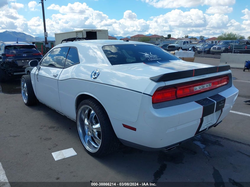 2013 DODGE CHALLENGER VIN: 2C3CDYAG3DH573945