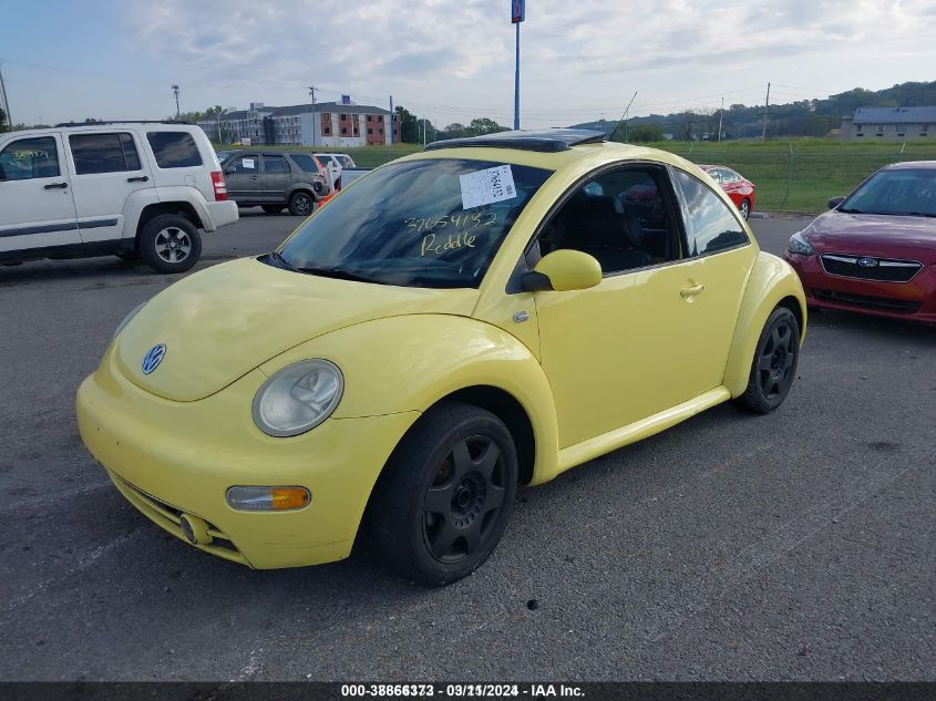 2001 Volkswagen New Beetle Gls VIN: 3VWCK21CX1M466283 Lot: 38866373