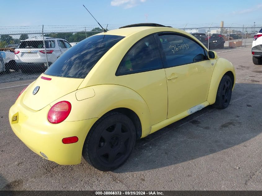 2001 Volkswagen New Beetle Gls VIN: 3VWCK21CX1M466283 Lot: 38866373