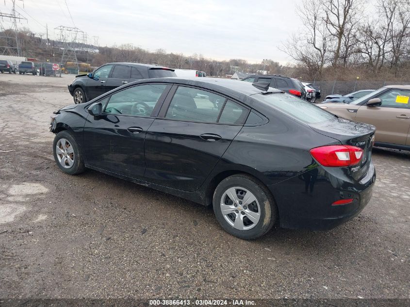 2016 Chevrolet Cruze Ls Auto VIN: 1G1BC5SM0G7244710 Lot: 38866413