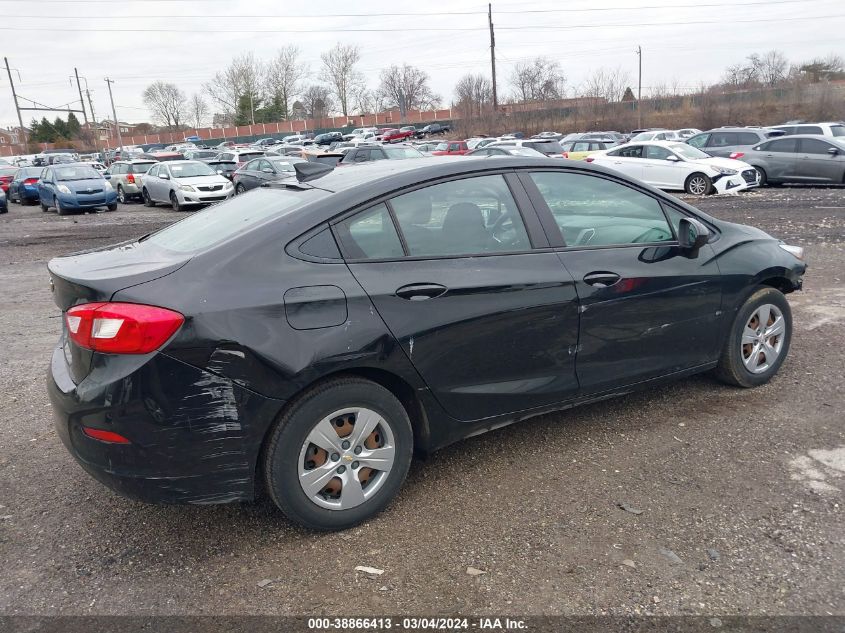 2016 Chevrolet Cruze Ls Auto VIN: 1G1BC5SM0G7244710 Lot: 38866413