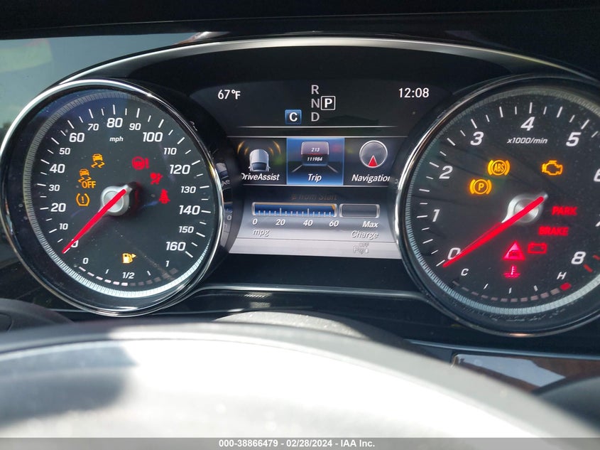 2018 MERCEDES-BENZ E VIN: WDDZF4JB2JA442566