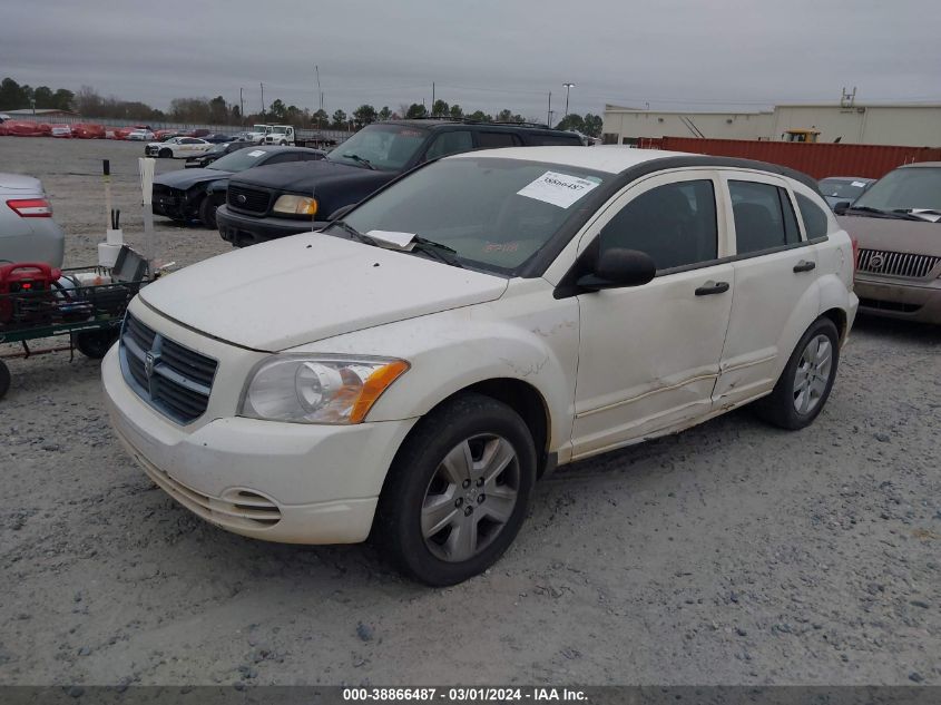 2007 Dodge Caliber Sxt VIN: 1B3HB48B37D187118 Lot: 38866487