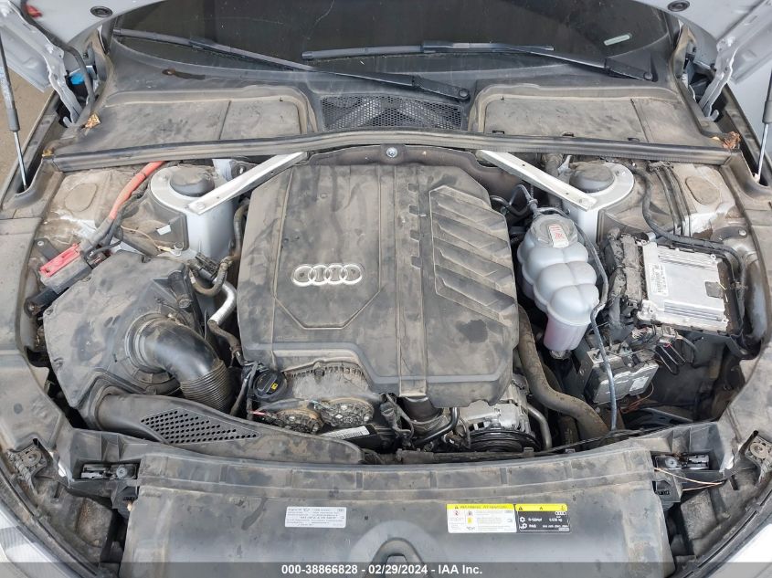 2021 Audi A4 Premium 40 Tfsi Quattro S Tronic VIN: WAUABBF41MA086968 Lot: 38866828