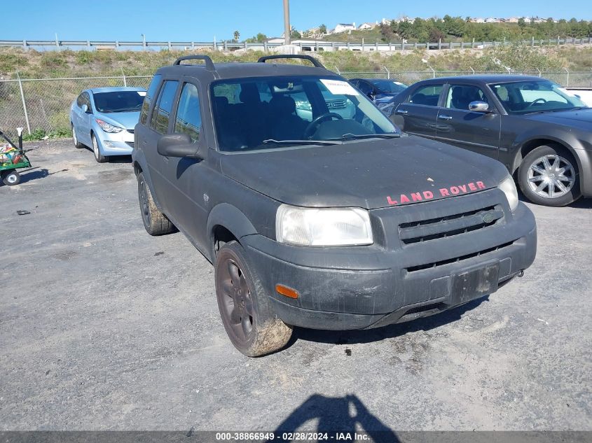 2002 Land Rover Freelander Se VIN: SALNY22252A203111 Lot: 38866949