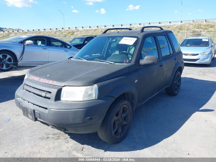 2002 Land Rover Freelander Se VIN: SALNY22252A203111 Lot: 38866949