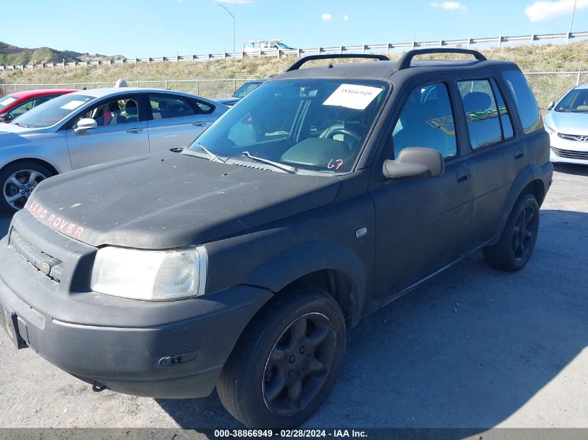 2002 Land Rover Freelander Se VIN: SALNY22252A203111 Lot: 38866949