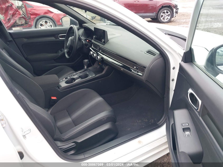 VIN 2HGFE2F50NH580428 2022 HONDA CIVIC SPORT