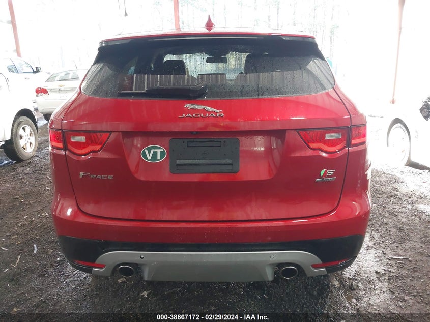 2018 JAGUAR F-PACE S - SADCM2FVXJA254363
