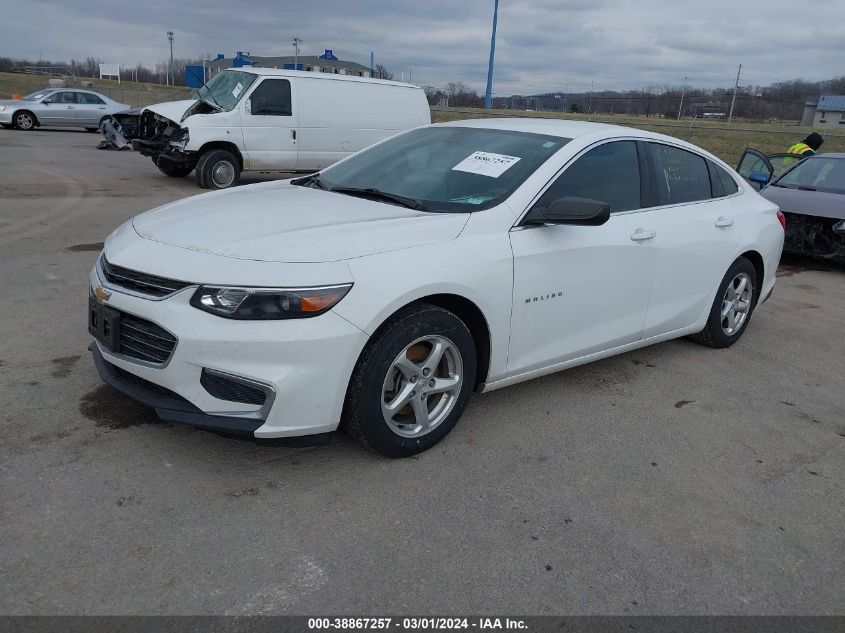 2017 Chevrolet Malibu 1Fl VIN: 1G1ZC5ST7HF258827 Lot: 38867257