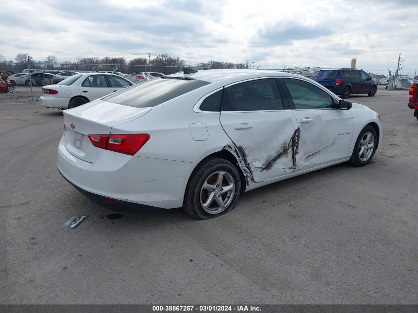 2017 Chevrolet Malibu 1Fl VIN: 1G1ZC5ST7HF258827 Lot: 38867257