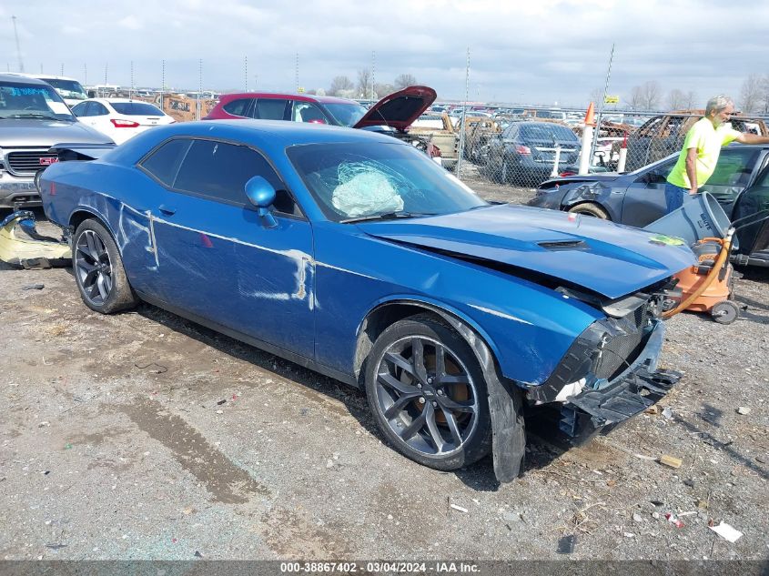 2022 Dodge Challenger Sxt VIN: 2C3CDZAG3NH164447 Lot: 38867402