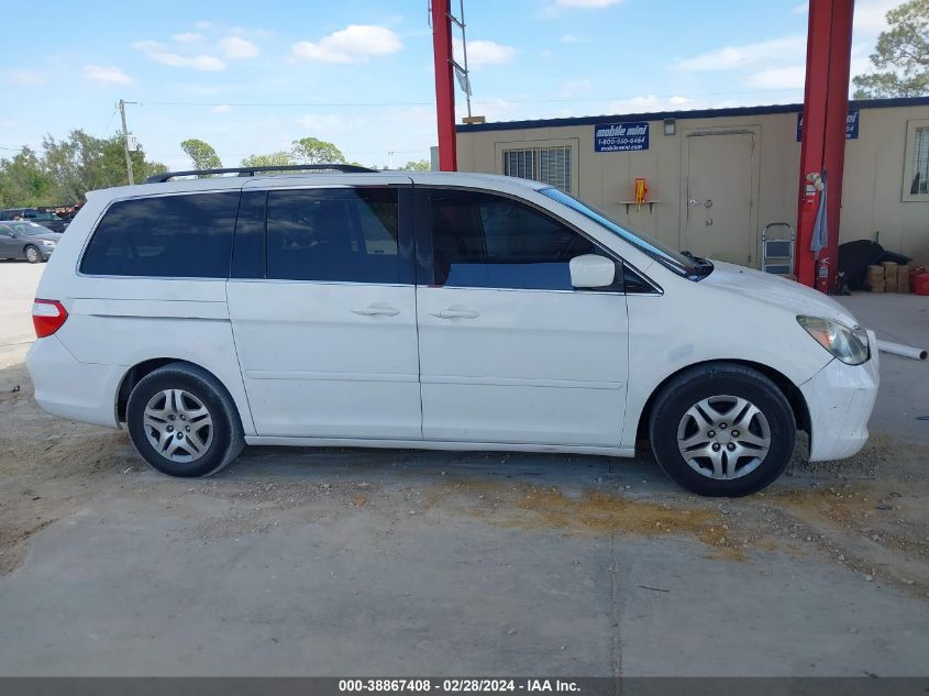 2007 Honda Odyssey Ex VIN: 5FNRL38487B098679 Lot: 38867408