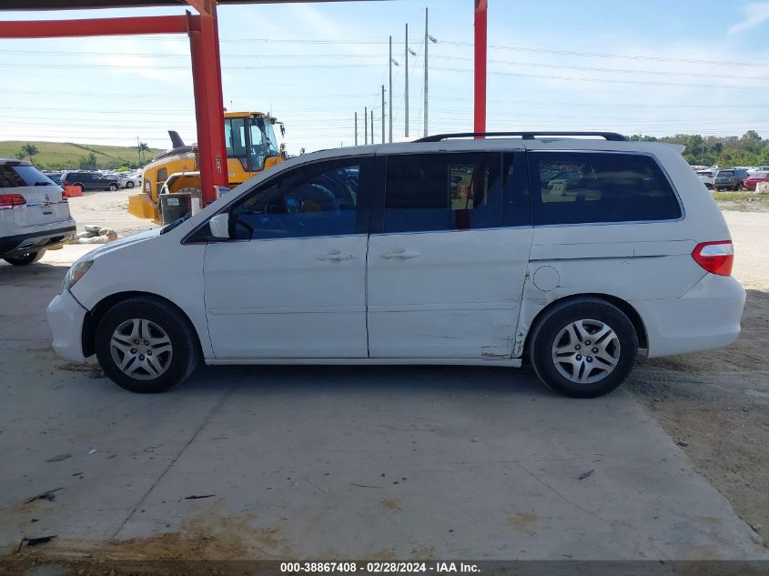 2007 Honda Odyssey Ex VIN: 5FNRL38487B098679 Lot: 38867408