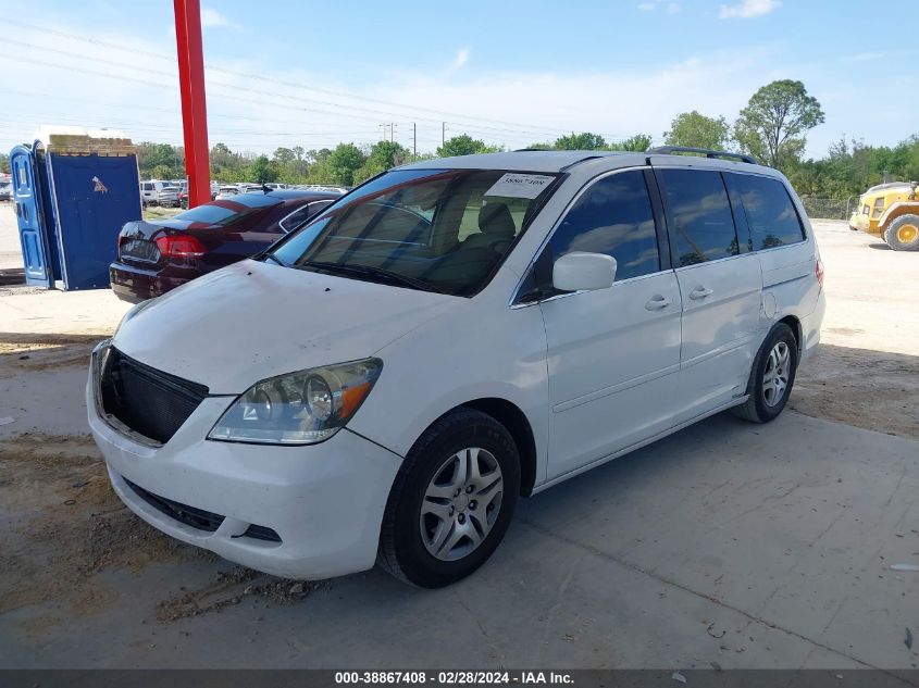 2007 Honda Odyssey Ex VIN: 5FNRL38487B098679 Lot: 38867408