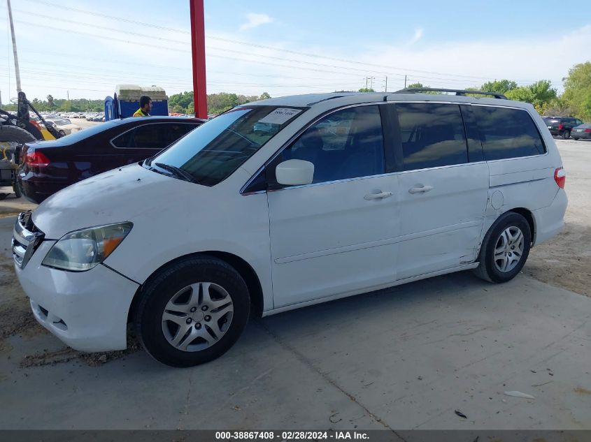 2007 Honda Odyssey Ex VIN: 5FNRL38487B098679 Lot: 38867408