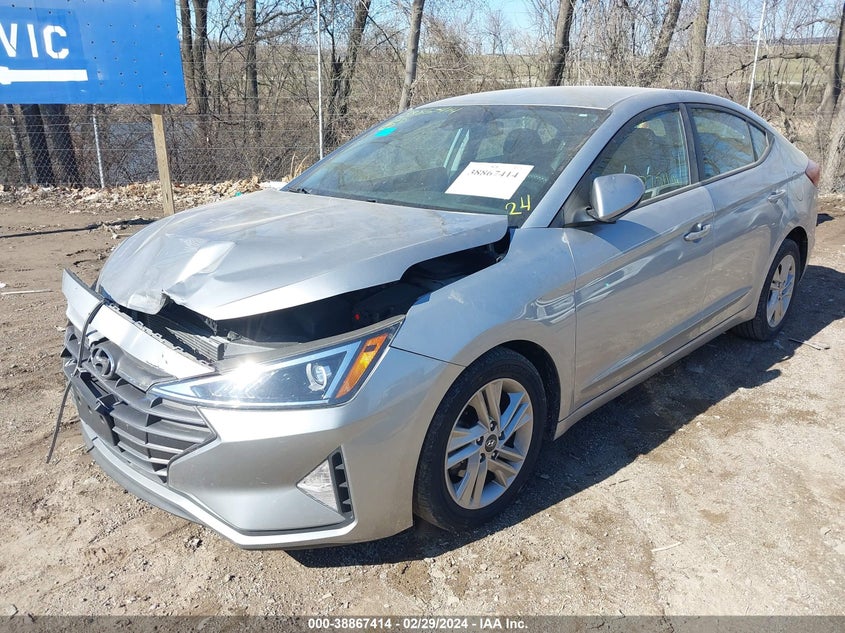 VIN 5NPD84LF1LH550915 2020 HYUNDAI ELANTRA SEL/VALUE/LIMITED