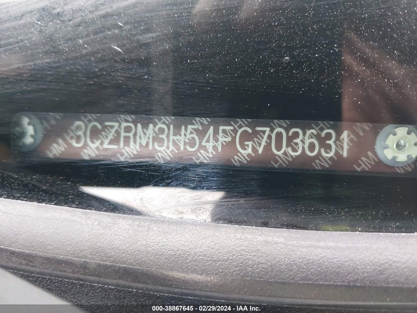 2015 HONDA CR-V EX - 3CZRM3H54FG703631