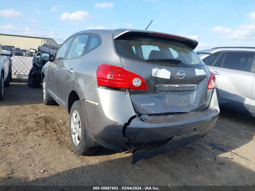 2011 Nissan Rogue S VIN: JN8AS5MV0BW663851 Lot: 38867803