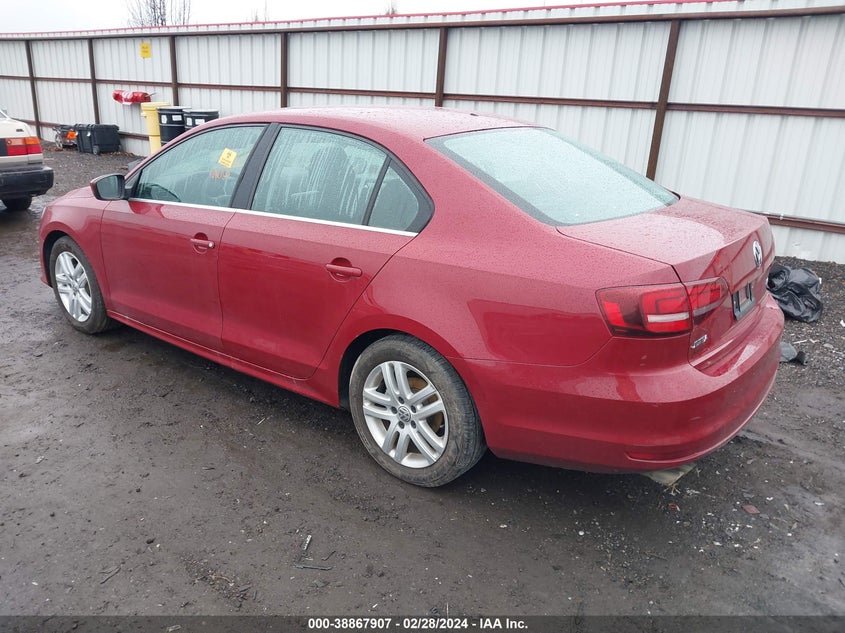 VIN 3VW2B7AJ5HM229864 2017 VOLKSWAGEN JETTA 1.4T S