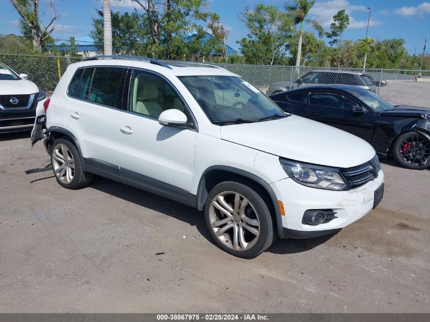 2016 VOLKSWAGEN TIGUAN SEL - WVGBV7AX3GW603350