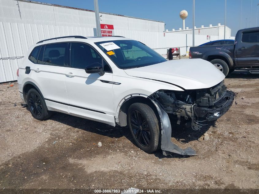 2022 VOLKSWAGEN TIGUAN 2.0T SE R-LINE BLACK - 3VVCB7AXXNM132443