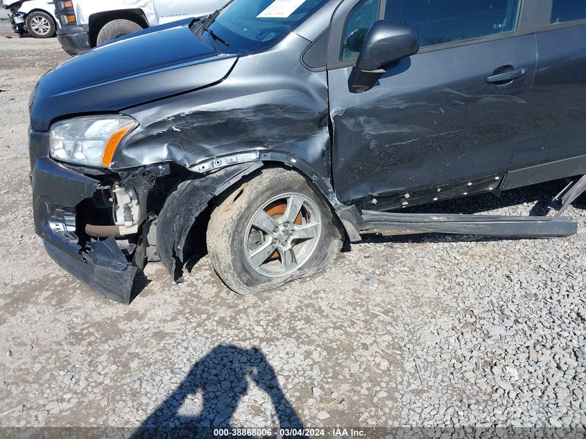2016 CHEVROLET TRAX 1LS - 3GNCJNSB7GL262723