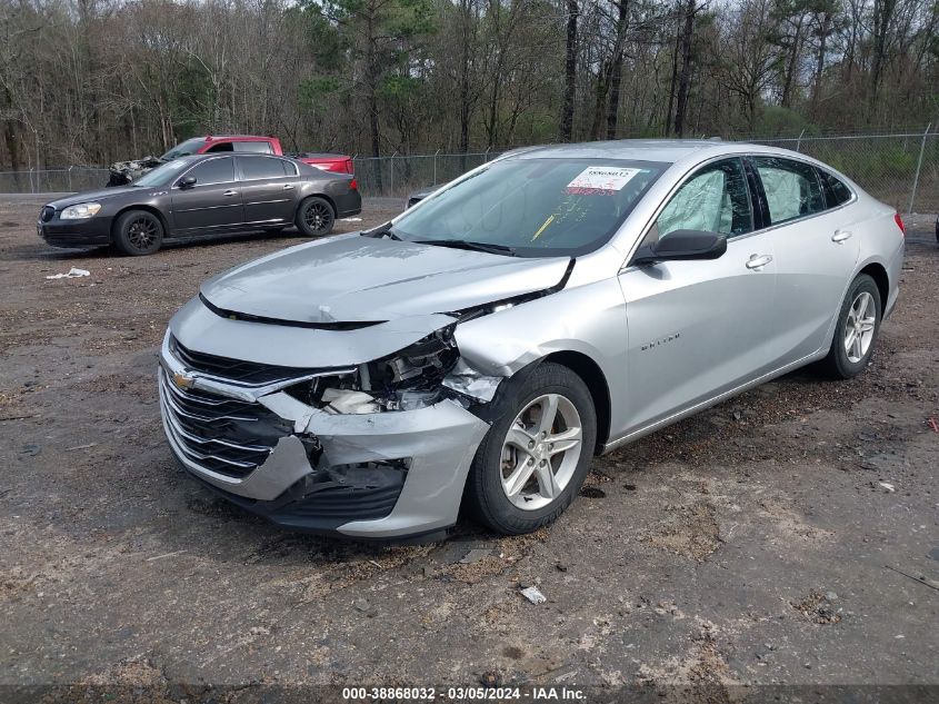 2020 Chevrolet Malibu Fwd Ls VIN: 1G1ZB5ST6LF046450 Lot: 38868032