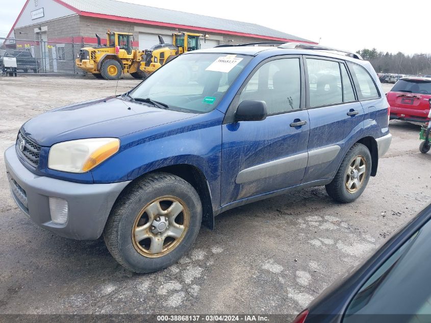 2003 Toyota Rav4 VIN: JTEGH20V430096083 Lot: 38868137